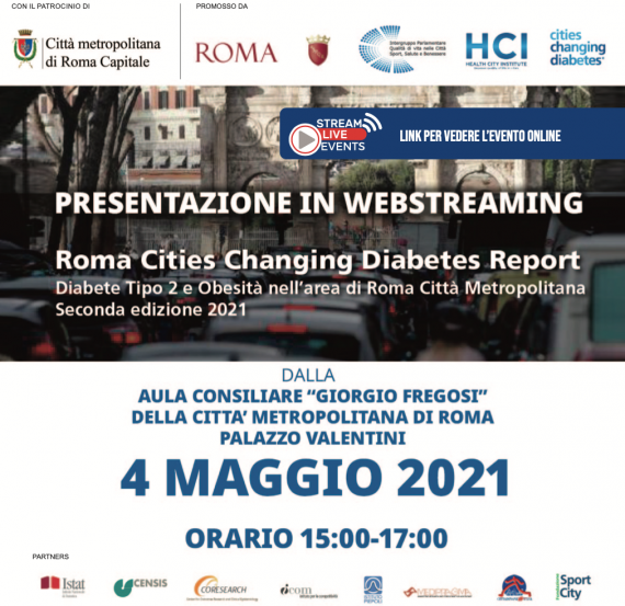 Presentazione del Roma Cities Changing Diabetes Report